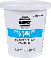 Harvey's WM Harvey 043010 Stainless Plumbers Putty, 14 oz