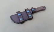 BECKER BK-18 HARPOON CUSTOM LEATHER SHEATH (SHEATH ONLY) !READ DESCRIPTION!