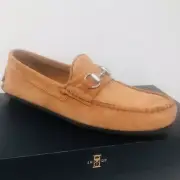 NWB Allen Edmonds "SEBASTIAN" Suede Leather BIT Driving Loafers Size 9 D