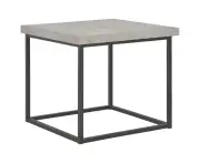 Coffee Table 55x55x53 cm Concrete Look