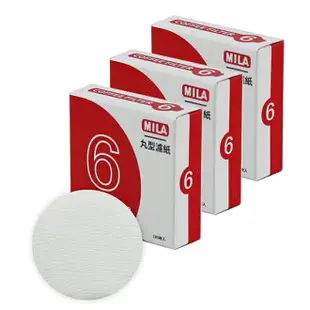 MILA 丸型濾紙 圓型濾紙 100枚入/盒 3/6/9號 冰滴壺 摩卡壺可使用『歐力咖啡』