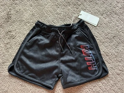 Kith Kids Checkboard Sizer Jordan Shorts Black Size 2T