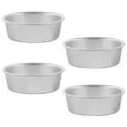 4 Pcs Leche Flan Molder Filipino Oval Mini Pans for Baking Cake