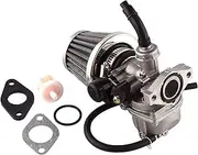 Mingzhe PZ19 Carburetor with Air Filter Fuel Filter for 50CC-125CC Dirt Bike ATV Scooter Moped