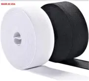 Elastic band 20 yard 2.5" inch of elastic for sewing . MADE IN USA