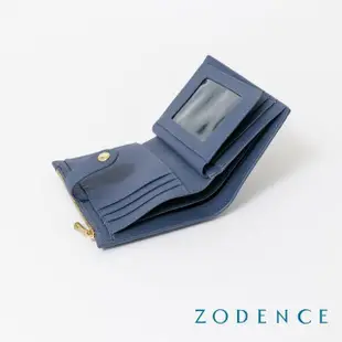 【ZODENCE 佐登司】ZORA進口牛皮三層短夾(雙12限定/多色任選)