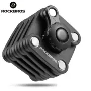 ROCKBROS Anti-Theft Mini Foldable Bike Lock Bicycle Foldable Chain Password Lock