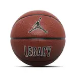 【NIKE 耐吉】籃球 JORDAN LEGACY 20. 8P 橘 黑 喬丹 7號球 室內球 室外球 深溝 耐磨(J100825385-507)