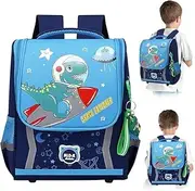 [Enliansgo] Kids Backpack for Boys Children School Bookbags,Toddler Backpack for Preschool Elementary Kindergarten, Lightweight Waterproof Multifunctional Large Capacity for Backpack - Medium (15" tall)