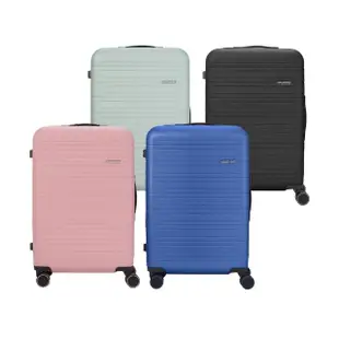 【AMERICAN TOURISTER 美國旅行者】28吋 NOVASTREAM 抗菌環保可擴充PC防盜拉鍊行李箱(多色可選)