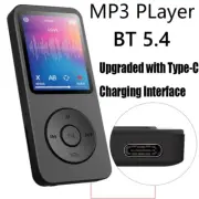 Portable MP3 Player 1.8 Inch Walkmen Type-C Bluetooth 5.4 Compatible E-Books Rec