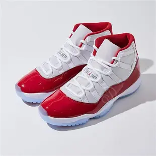 Nike Air Jordan 11 Retro 男 白紅 AJ11 透氣 休閒 運動 籃球鞋 CT8012-116