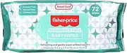 Smart Care Fisher-Price Unscented Baby Wipes, 72K Pack