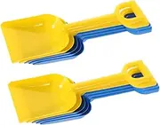 8pcs Set Sand Shovel Sand Digging Tools Garden Tools Valentine's Day Beach Shovel Garden Trowel Beach Supplies Digging Childrens Plastic