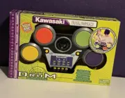 VTG Kawasaki Jazzin Drum Machine Rhythm For Kids Creativity Toy Drum Set Rare