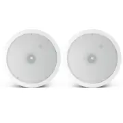 JBL CONTROL 28-1L-WH, Low Impedance 8 Ohm Background Speaker White Pair