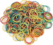 700PCS Multicolor Rubber Bands,Assorted Color Rubber Bands,Sturdy,Heat Resistant Rubber Band for School, Home, or Office
