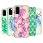 HEAD CASE DESIGNS PEACOCK FEATHERS SOFT GEL CASE FOR SAMSUNG PHONES 1