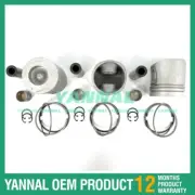 Piston With Rings For Perkins 903.27 Engine Part