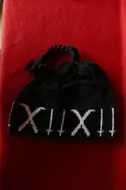 Vintage original ski hat Moriarty of Stowe Vt new old stock 100% wool Beanie