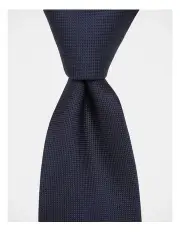 [Blaq] Core Silk Tie in Navy