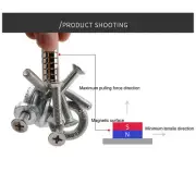 40Pcs Heavy Duty Round Neodymium Magnet M3 Hole Strong Neodymium Magnet