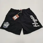 NWT Georgetown Hoyas Mitchell & Ness Nylon Shorts Men's Black Small New