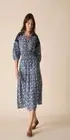 St. Roche NWT Hyperion Dress in Navy Floral Size 6