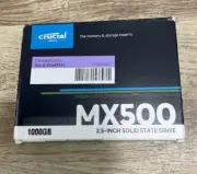 Crucial MX500 SATA III 2.5 in. 1 TB Internal SSD New In Box 1000gb Solid State