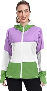 [GAIGEO] Genderqueer Pride Flag One Sexual Minority Women Rash Guard Swim Sun Shirt UV Protection Long Sleeve Tops UPF 50+ S