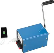 Hand Crank Generator, 20W Emergency Manual Dynamotor with Comfortable Handle, Portable USB Charger Generator with Support Feet, Outdoor Electric Generators, for Outdoor Camping Survival