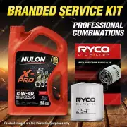 Ryco Oil Filter Nulon 5L XPR15W40 Engine Oil Kit for Daewoo Nubira Tacuma (for: Daewoo)
