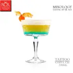 【義大利RCR】TATTOO系列 COPPA CH 水晶寬口馬丁尼杯 270ML 雞尾酒杯 水晶玻璃杯