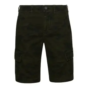 【Superdry】男裝 休閒短褲 VTG CORE CARGO SHORT(深迷彩)