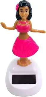 Solar Dancing Toys - Portable Bobblehead Girl Dancer for Dashboard, Car, Home Decor - Cute Solar Powered Doll Figure for Kids - Pochy