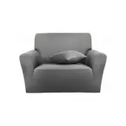 SOGA 1-Seater Grey Sofa Cover