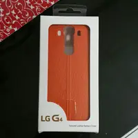 在飛比找蝦皮購物優惠-超低價 LG G4原廠電池蓋 h815 原廠皮革背蓋(有N 