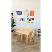 Classic Square Table and 2 Chairs