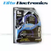 STINGER SK6281 8 AWG GAUGE 800W POWER AMPLIFIER WIRING INSTALLATION KIT CAR AMP