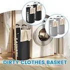 2 Pcs Laundry Basket Collapsible Laundry Hamper with Aluminum Handles SeeUX