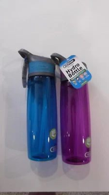 2 - SUB ZERO , TRITAN HYDRO BOTTLE , BLUE , PURPLE , 28 OZ