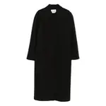 [Low Classic] Low Classic Single-breasted Coat M BLACK/BROWN