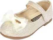 [QUNUNOIRE] Princess Shoes Girls Glitter Shoes Kids Sequins Cosplay Shoes Parties Weddings Velcro Sandals Elegant Girls