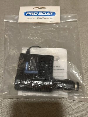 Pro Boat 12v DC 6-7 Cell Peak Charger Mini Connector PRB1203