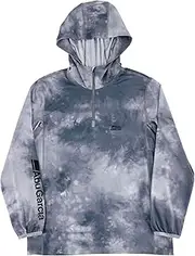 [Abu Garcia] Bug Off Ice Dry UV Hoodie, Gray, M, Insect Repellent, Cool, UV Rays, Quick Drying