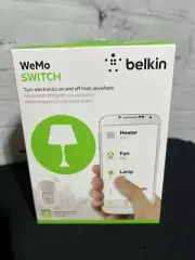 Belkin F7C027FC WeMo Smart Light Switch - White - BRAND NEW SEALED NIB