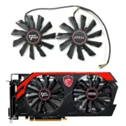 95mm MSI Geforce GTX 660 750 Ti 760 770 780 Gaming Graphics Card Dual Fan R149b