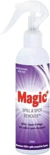 Magic Spill and Spot Remover Ideal for Use on Accidental Spills around the Home, Great for Clothes, Carpet, Upholstery, Removes paint, red wine, nail polish, blood, grease, permanent marker, coffee, grass, pet messes and more.