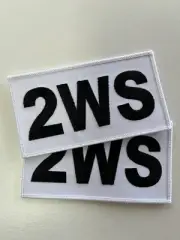 x2 2WS SLEEVE PATCHES FOR 90s PENRITH PANTHERS RUGBY LEAGUE JERSEY