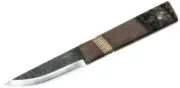 Condor Mini Indigenous Puukko Knife 1095 Carbon Steel Walnut Hdls. 62714